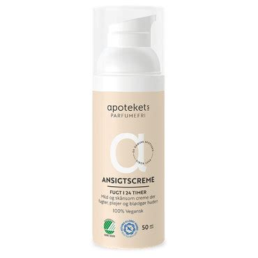 parfumefri ansigtscreme